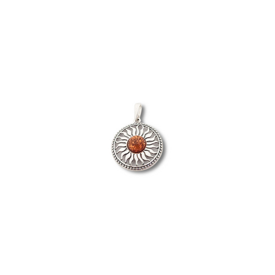 AMBER SUN PENDANT