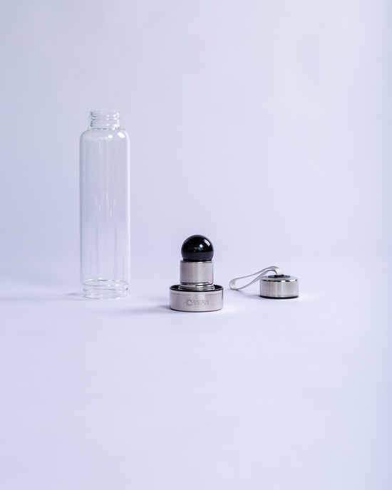 BLACK OBSIDIAN BOTTLE