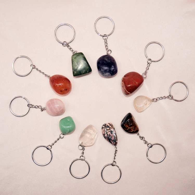 CRYSTAL KEYRINGS