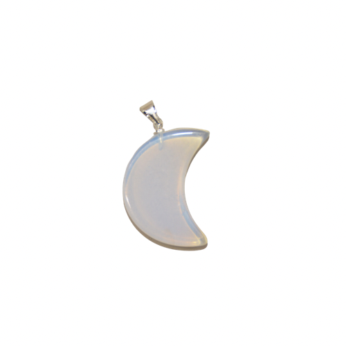 OPALITE MOON PENDANT