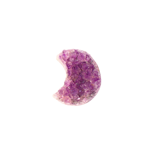 AMETHYST DRUZY MOON