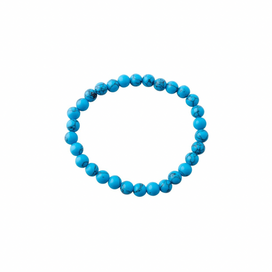 TURQUOISE BEADED BRACELET