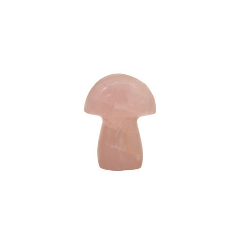 ROSE QUARTZ CRYSTAL MUSHROOM