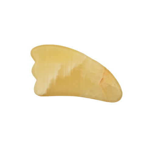 ORANGE CALCITE GUA SHA