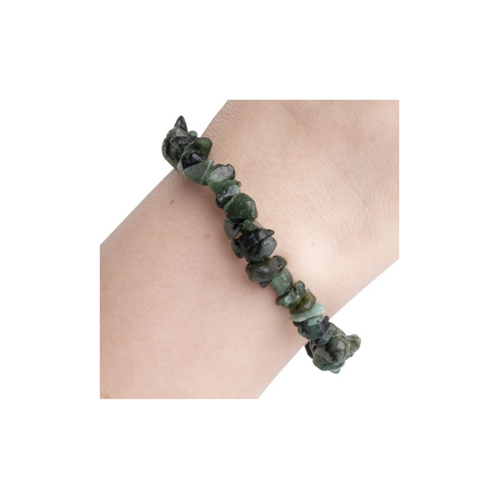 EMERALD CHIP BRACELET