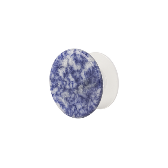 ROUND SODALITE PHONE GRIP HOLDER