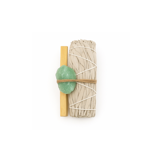 SMUDGE SET WITH AVENTURINE