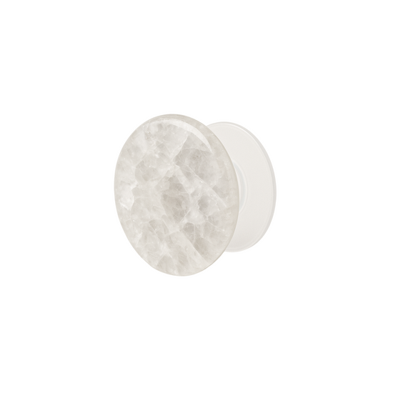 ROUND QUARTZ CRYSTAL PHONE HOLDER