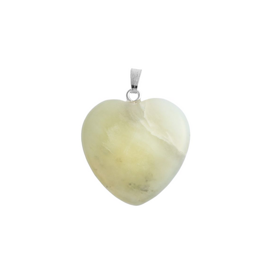 JADE HEART PENDANT