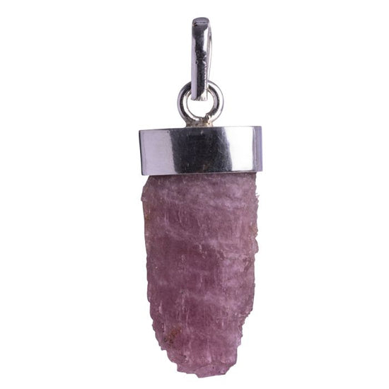 RAW PINK TOURMALINE PENDANT