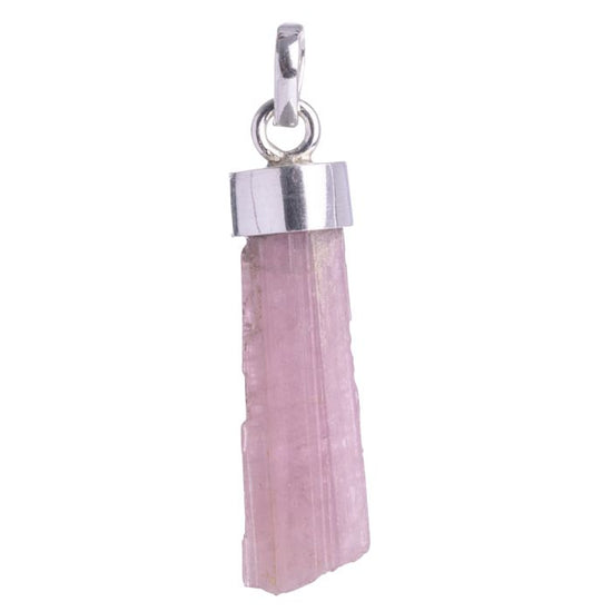 RAW PINK TOURMALINE PENDANT