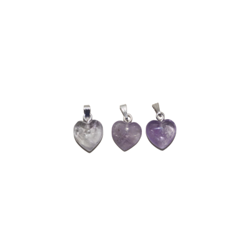 AMETHYST HEART PENDANT